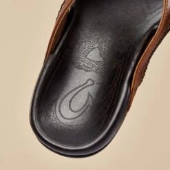 OluKai Mea Ola - Tan / Dark Java -OluKai Sale Store 10138 3448 202