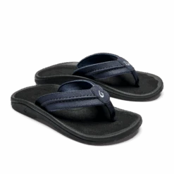OluKai Hokua - Blue Depth / Black -OluKai Sale Store 10161 TF40 003 M Hokua BlueDepthBlack