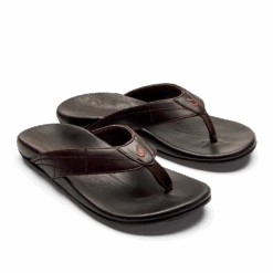 OluKai Hōkūle‘a Kia - Dark Wood -OluKai Sale Store 10355 6363 003 M HokuleaKia DkwDkw