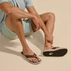 OluKai Ulele - Dark Wood -OluKai Sale Store 10435 6363 102 M Ulele DkwDkw