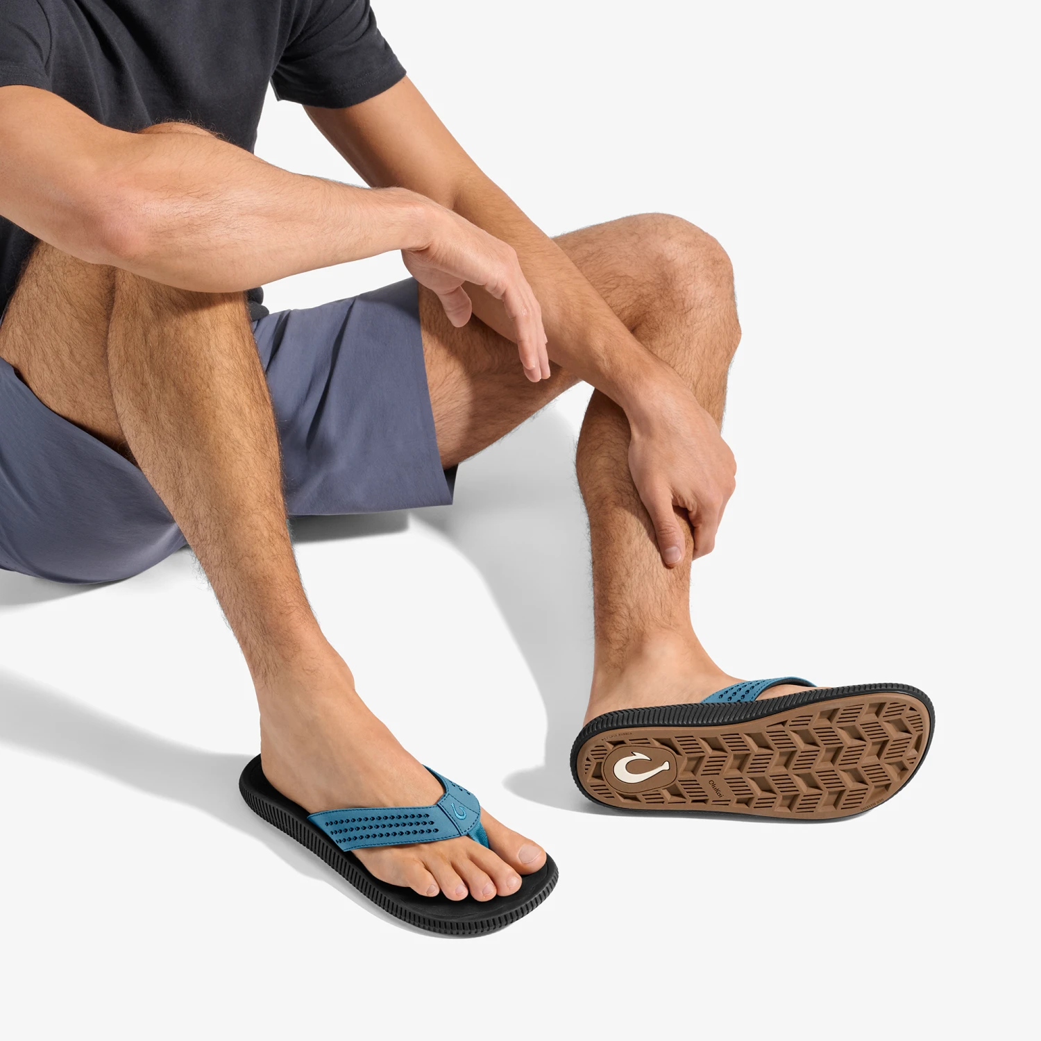 OluKai Ulele - Blue Fog / Lava Rock 6 OluKai Ulele - Blue Fog / Lava Rock - Image 4