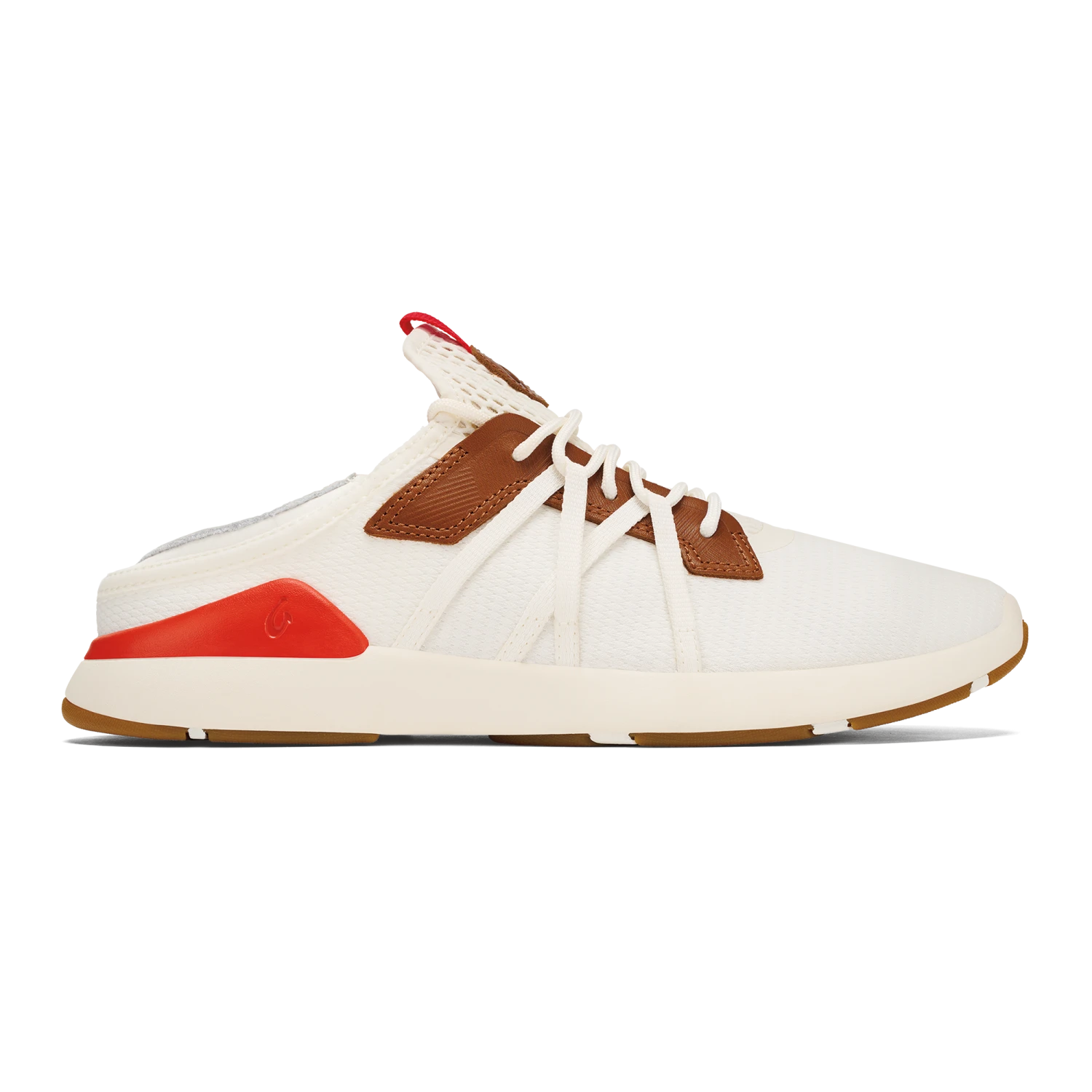OluKai Mio Lī- Bright White / Red Lava 6 OluKai Mio Lī- Bright White / Red Lava - Image 4