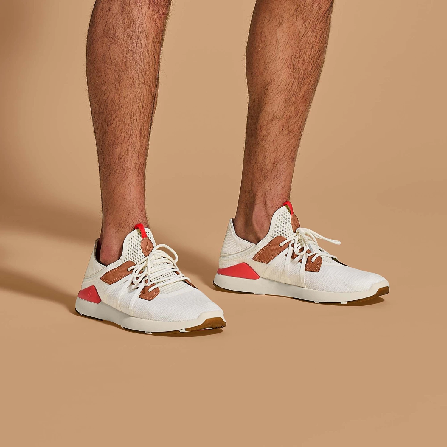 OluKai Mio Lī- Bright White / Red Lava 4 OluKai Mio Lī- Bright White / Red Lava - Image 2