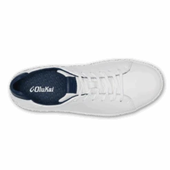 OluKai Lae‘ahi Lī ‘Ili - Bright White / Trench Blue -OluKai Sale Store 10455 WBDE 004 M LaeahiLiIli BrightWhiteTrenchBlue