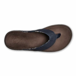 OluKai Tuahine - Trench Blue / Dark Wood 18 OluKai Tuahine - Trench Blue / Dark Wood -OluKai Sale Store 10465 DE63 004 M Tuahine TrbDkw
