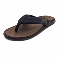 OluKai Tuahine - Trench Blue / Dark Wood 14 OluKai Tuahine - Trench Blue / Dark Wood -OluKai Sale Store 10465 DE63 AMZ M Tuahine TrbDkw
