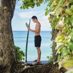 OluKai Ki‘i - Lava Rock / Bold Blue -OluKai Sale Store 10549 LR5G 102