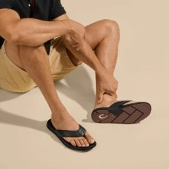 OluKai ‘Ōlali - Black -OluKai Sale Store 10552 4040 102 M OLALI BlackBlack