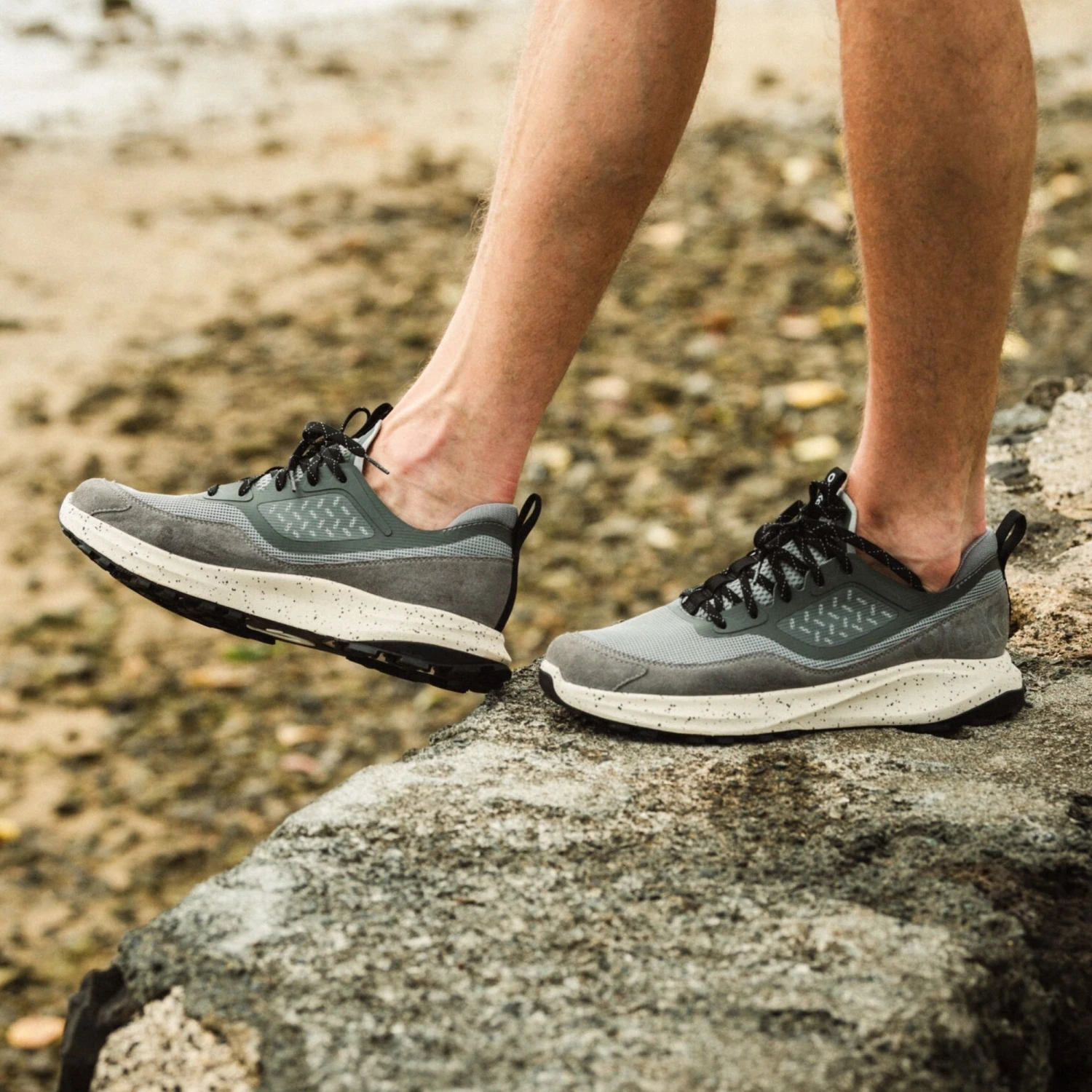 OluKai Makiki-Cloud Grey / Poi 4 OluKai Makiki-Cloud Grey / Poi - Image 2