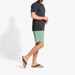 OluKai Tuahine Palm-Dk Java / Golden Sand -OluKai Sale Store 10576 48GS 103 M TUAHINEPALM DkJavaGoldenSand