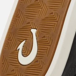 OluKai Pehuea Leather-Onyx / Onyx -OluKai Sale Store 20329 OXOX 103