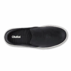 OluKai Pehuea Leather-Onyx / Onyx -OluKai Sale Store 20329 OXOX 004 W PEHUEALEATHER OnyxOnyx
