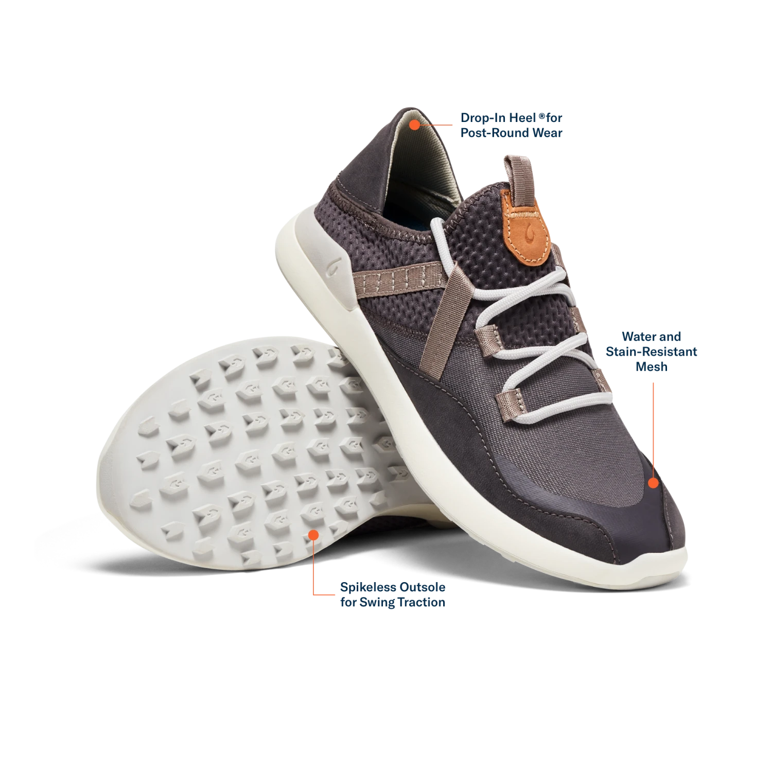 OluKai Kawela - Pavement / Mist Grey 5 OluKai Kawela - Pavement / Mist Grey - Image 3