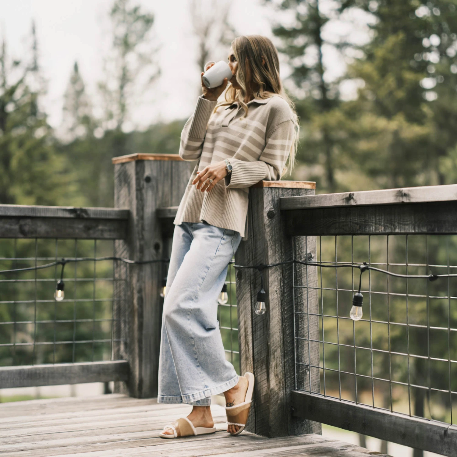 OluKai Hō‘ala Slide - Tan / Puka 8 OluKai Hō‘ala Slide - Tan / Puka - Image 6