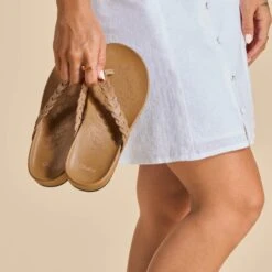 OluKai Lei - Tan 14 OluKai Lei - Tan -OluKai Sale Store 20531 3434 104 W LEI TanTan