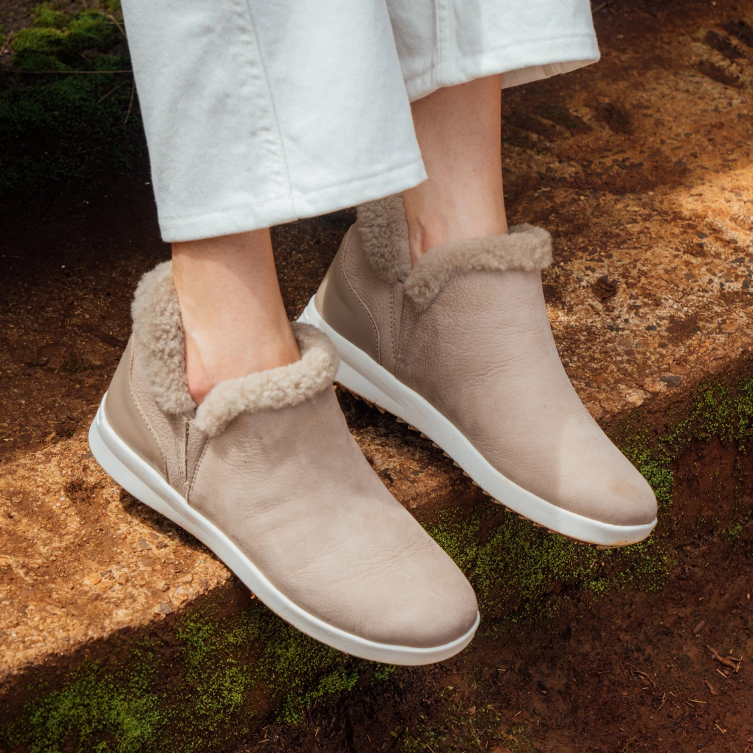 OluKai Kāmau-Taupe Grey / Taupe Grey 4 OluKai Kāmau-Taupe Grey / Taupe Grey - Image 2