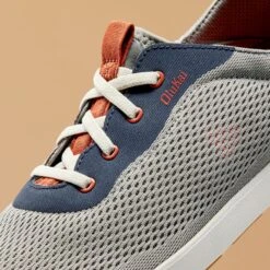 OluKai Moku Pae - Ash / Trench Blue -OluKai Sale Store Moku Pae Ash 1