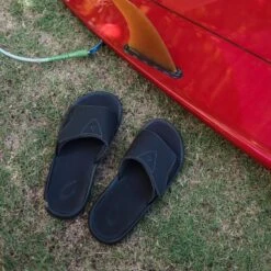 OluKai Nalu Slide - Black -OluKai Sale Store Nalu Slide Black galleryimage 03 5013eaec 657b 46ba 9744 fc944a59986c